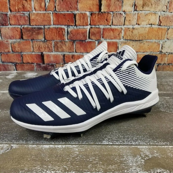 Adidas Men's Afterburner 6 Baseball Blue/White